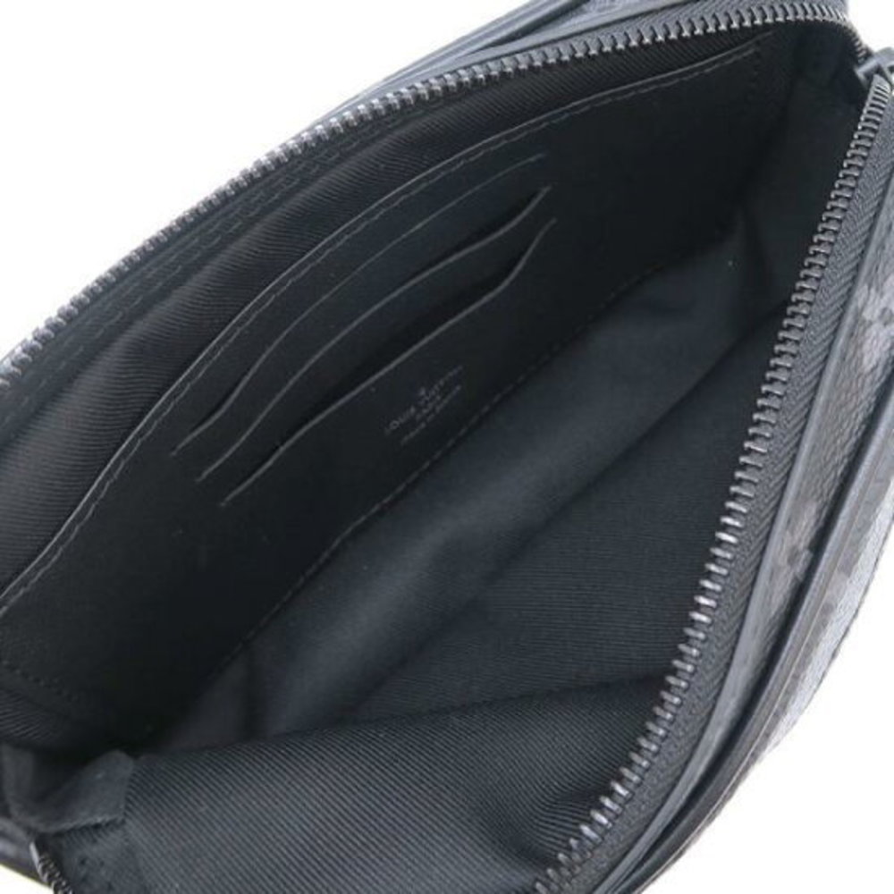 Louis Vuitton Monogram Eclipse Black Pochette Vol… - image 2